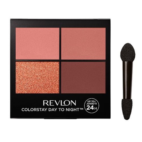 560 STYLISH | REVLON ColorStay Day to Night Eyeshadow Quad - Picture 1 of 4